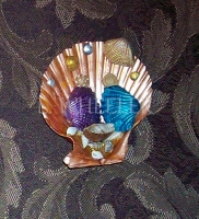 Swaddled Painted Seashells by Laura Wheeler