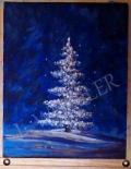 Christmas Tree Categorical Works SAMPLE PAINTING by Laura Wheeler