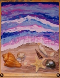 Beach Comber Variant Works SAMPLE PAINTING by Laura Wheeler